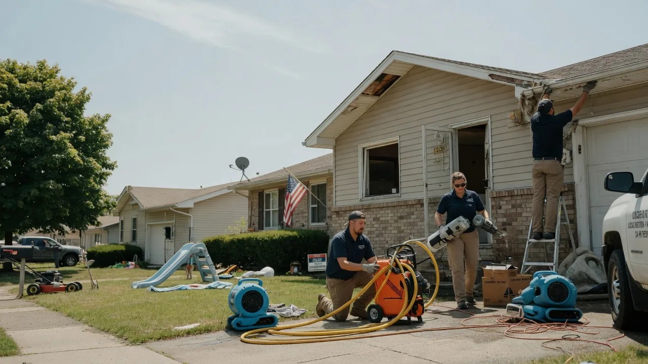 Water Damage Restoration in Burlington, WI near me